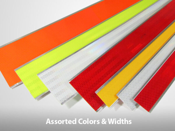 Assorted colors and widths of BriteStripe.