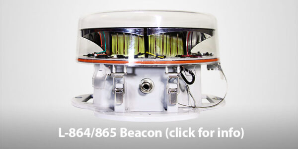 L-864/865 dual beacon obstruction light