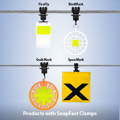 Products with SnapFast Clamps